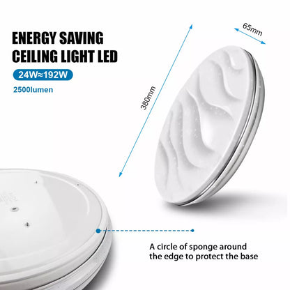 Modern LED Ceiling Light Round Panel – Energy-Efficient Indoor Downlight for Bathroom. Kitchen & Bedroom