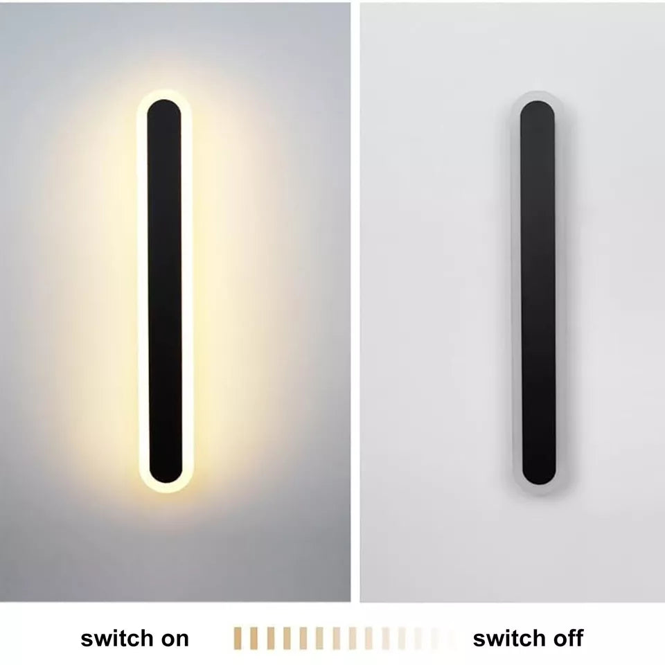 Modern LED Wall Light Sconce – Waterproof Outdoor/Indoor Long Strip Lamp. Energy Saving