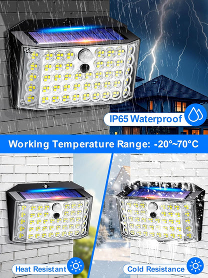 Solar Security Lights – 246 LED. Motion Sensor. Waterproof