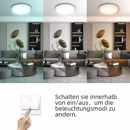 28W RGB LED Round Ceiling Light – Remote Control