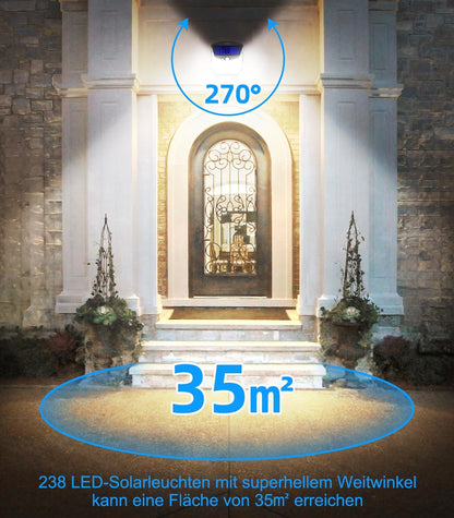 4 Pack Solar Motion Sensor Lights