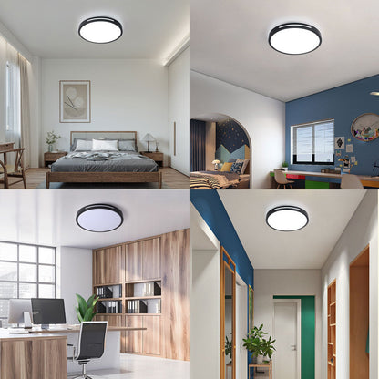 Modern Round LED Ceiling Light – 12W/18W. Cool White
