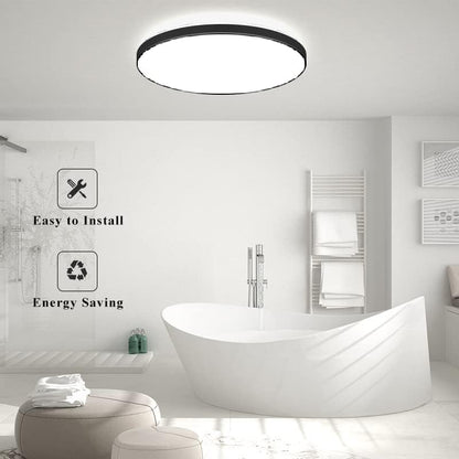 Clerance Sale - Modern Bedroom Ceiling Light 18W 1500lm Dome Flush Mount Waterproof IP54 Small