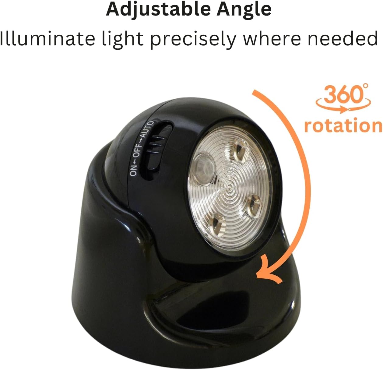 Motion Sensor Light – Battery Powered. Cordless Design