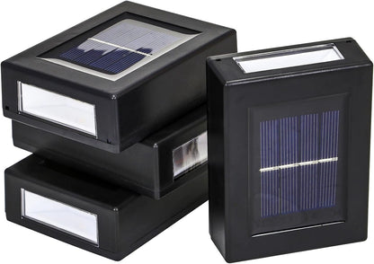 4 Pack Solar Wall Lights
