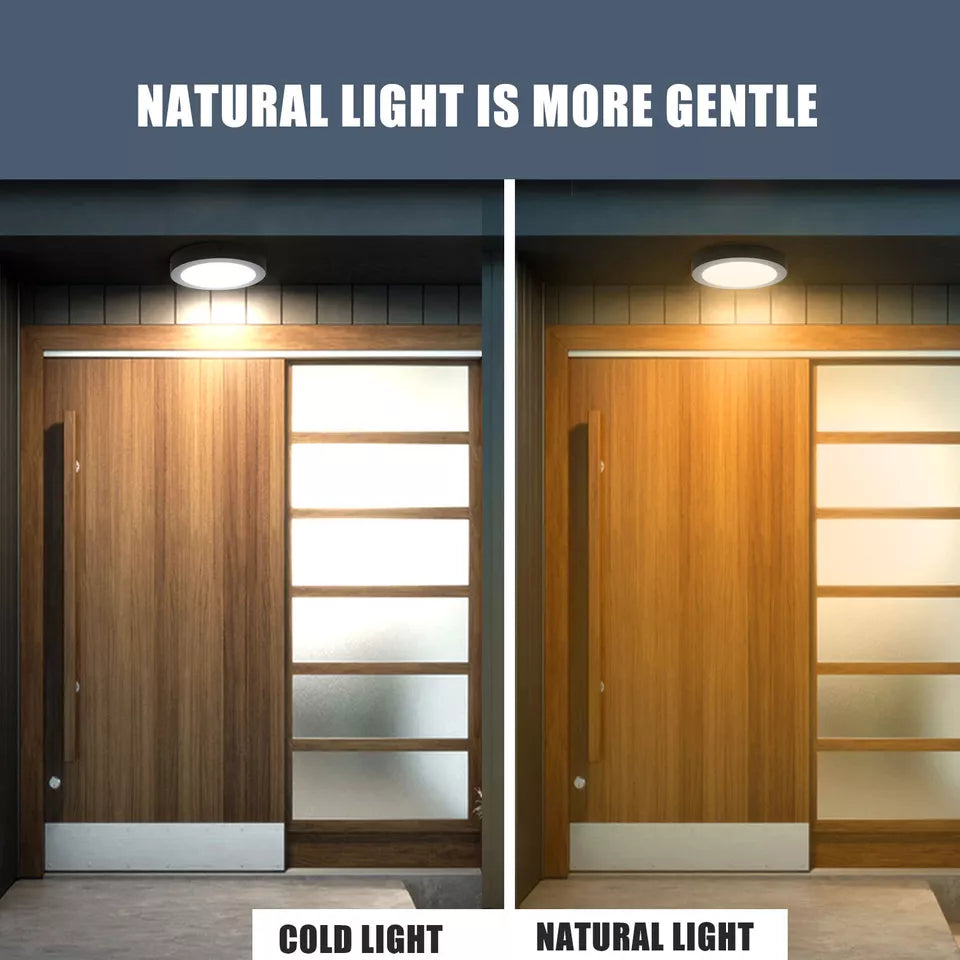 LED Round Ceiling Light – 10W-24W. Cool White