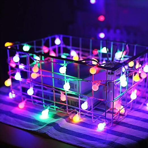 6M Globe Fairy Lights – 40 LED Battery String