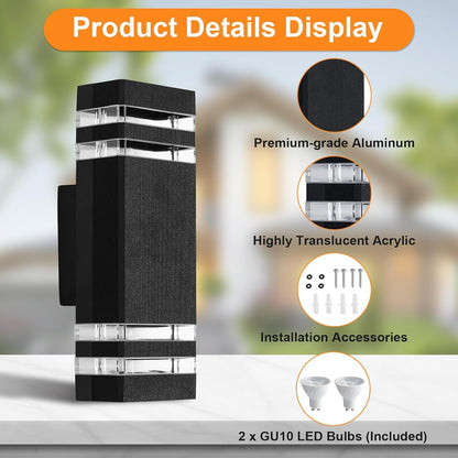 Up Down Porch Light for Front Door
