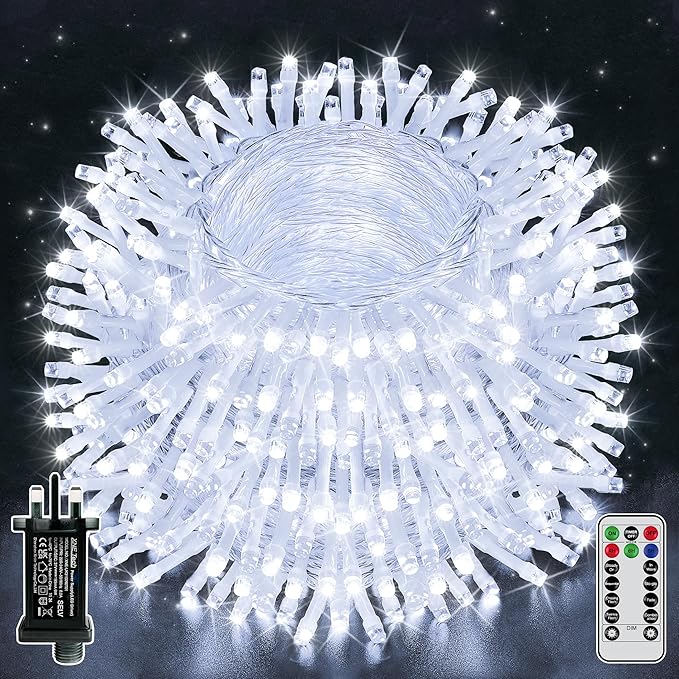 40M Fairy Lights – 400 LEDs. Waterproof. Timer. Dimmable