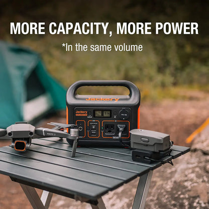 Jackery Portable Power Station Explorer 300 - 293Wh Backup Lithium Battery. 110V/300W Pure Sine Wave AC Outlet. Solar Generator (Solar Panel Not Included) for Outdoors Camping Travel Hunting Blackout | Best Solar