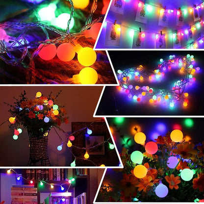 49ft Remote timer fairy lights