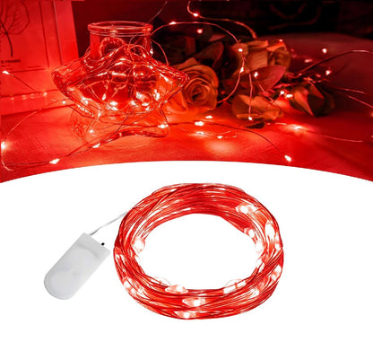 Mini Red party Fairy Lights
