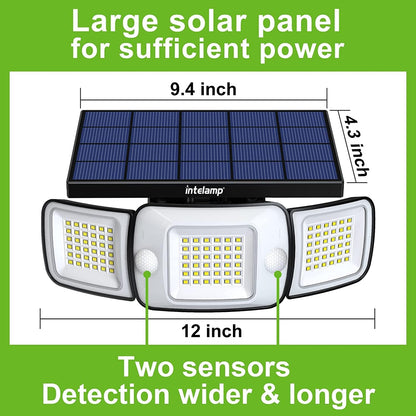 Wide Angle Motion Sensor Light