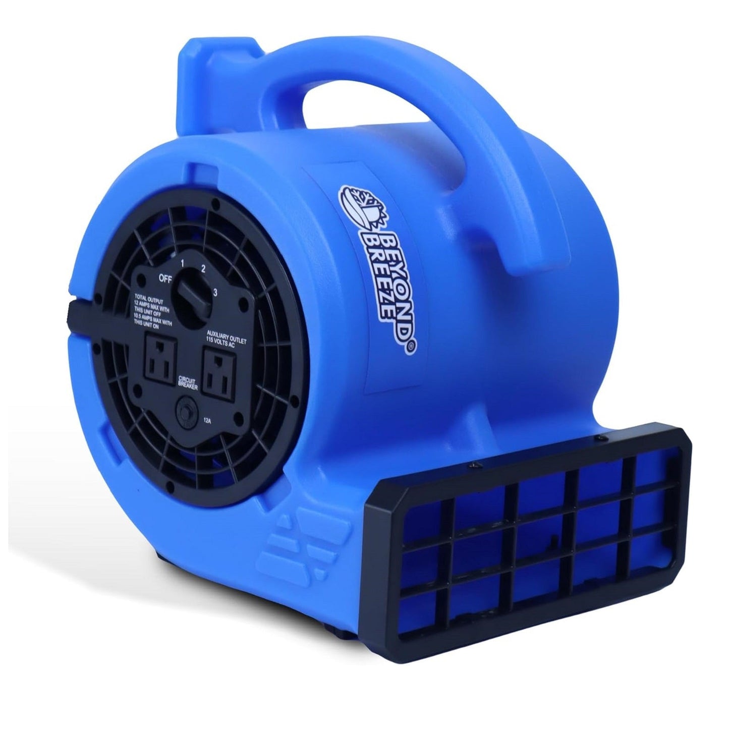 Stackable Industrial Floor Blower with Adjustable Angles