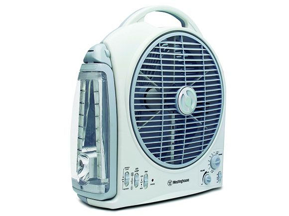 WESTINGHOUSE Rechargeable Fan - White (WHWSRF299)