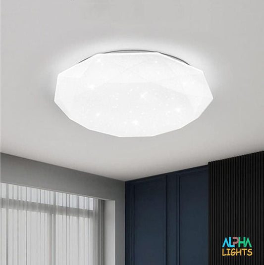 36W Diamond Style flush LED Ceiling Light