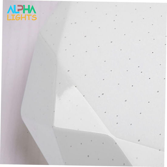 36W Diamond Style flush LED Ceiling Light