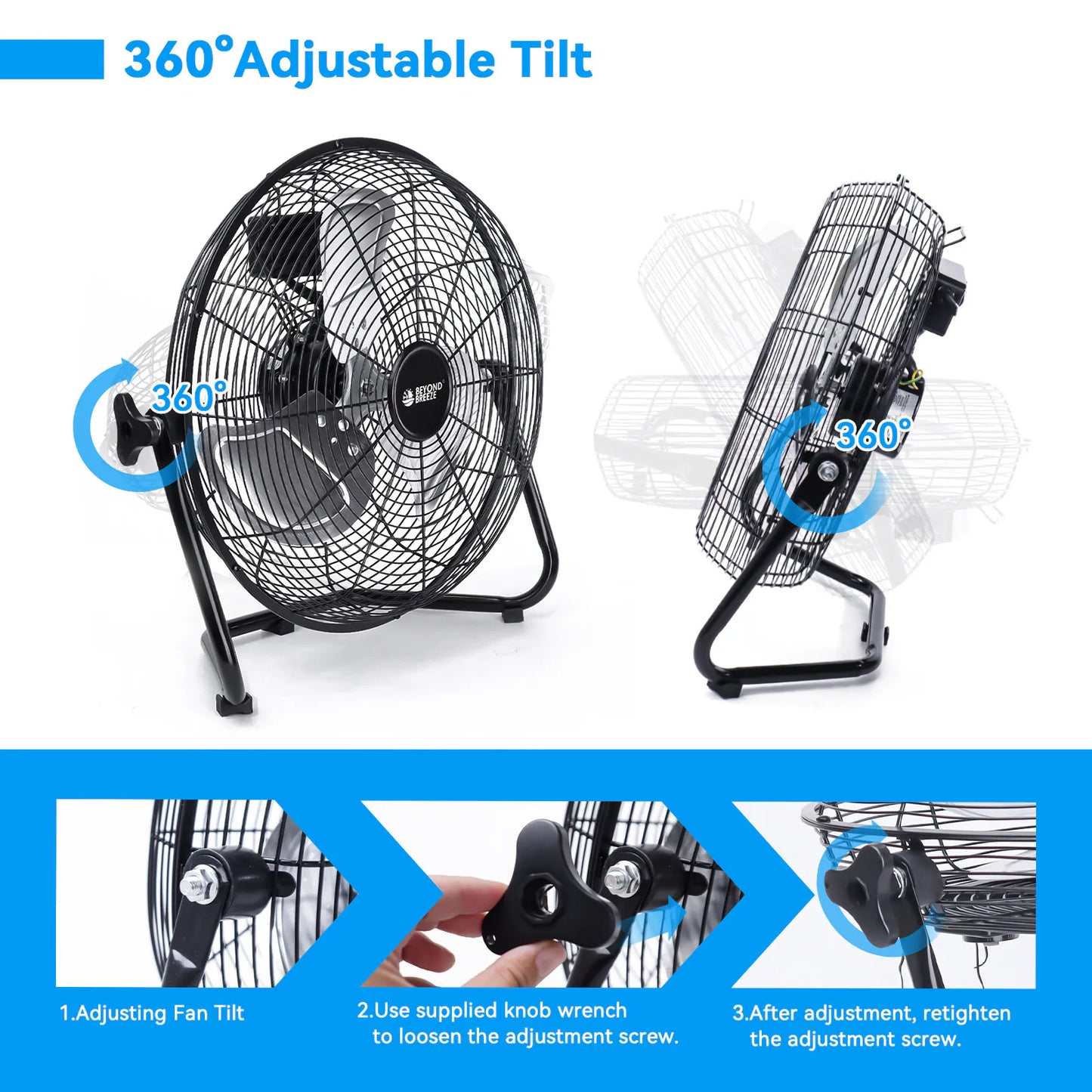 14 Flexible Industrial Floor Fans with Heavy-Duty Design