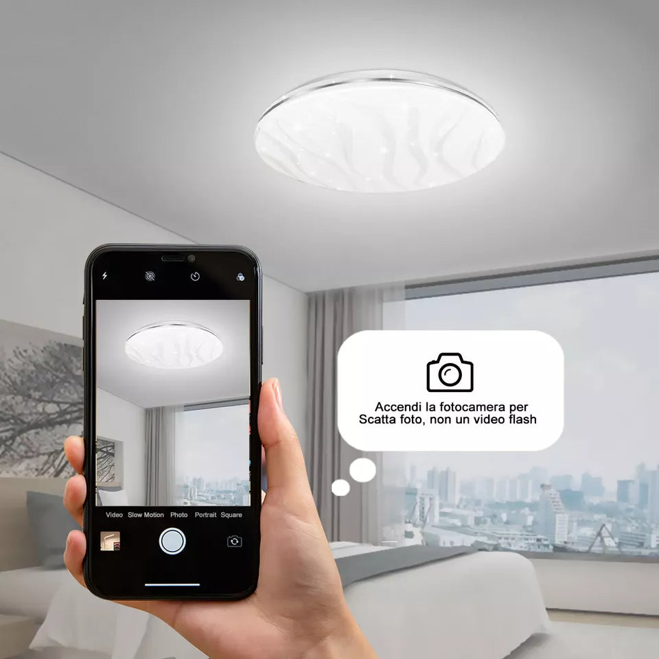 Modern LED Ceiling Light Round Panel – Energy-Efficient Indoor Downlight for Bathroom. Kitchen & Bedroom