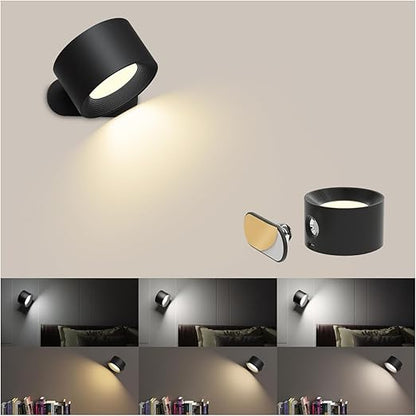 Battery Operated LED Wall Light. Adjustable. 3 Modes