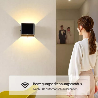Modern Indoor LED Wall Lamp – Warm White Light. Wall Mounted. IP44 Rated