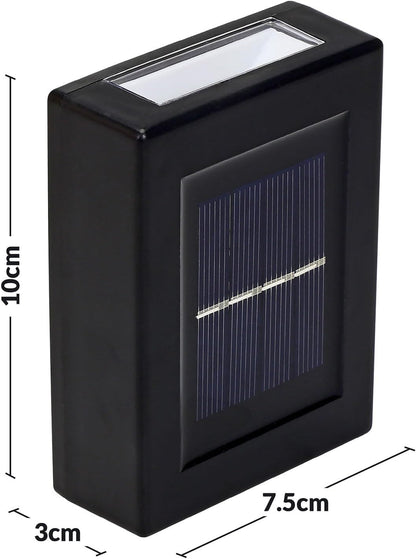 4 Pack Solar Wall Lights