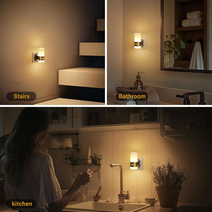 Dimmable Plug-in Motion Sensor Night Light. 3000K
