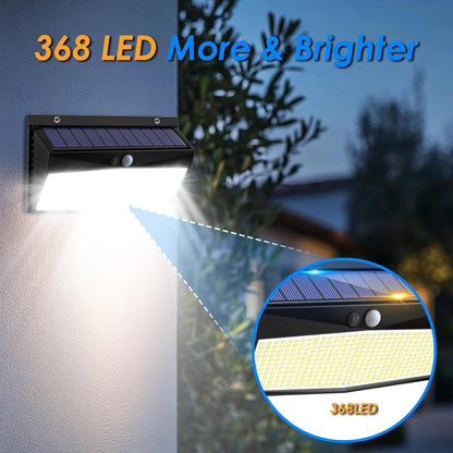 2-Pack Solar Motion Sensor Lights