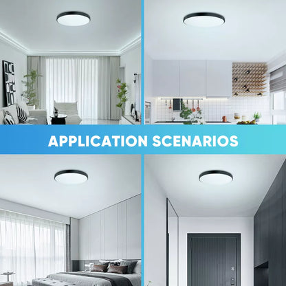 Round LED Ceiling Light Panel – Modern Waterproof Downlight
