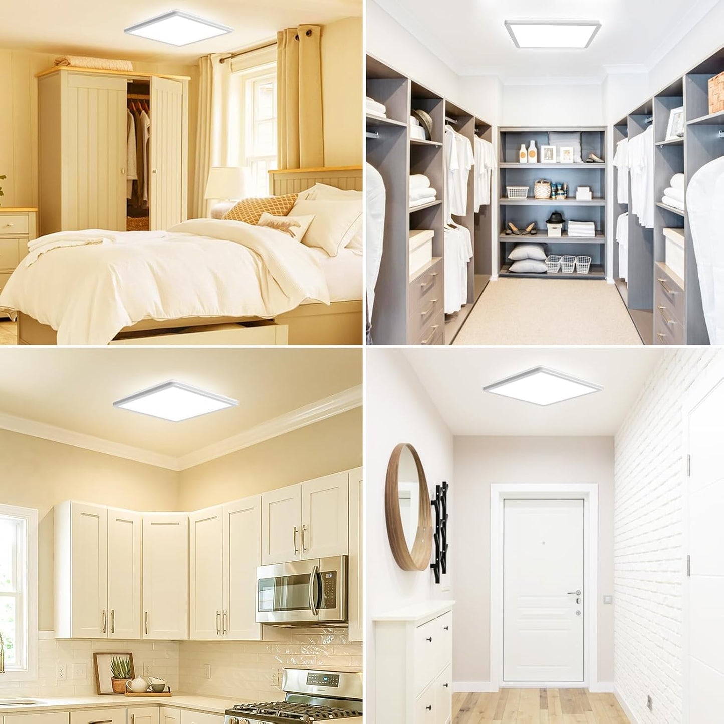 22CM LED Ceiling Light. 18W. 3 CCT Waterproof Flush Mount
