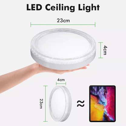 LED Round & Square Ceiling Light – 12W-48W. IP44