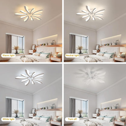 Dimmable 48W LED Ceiling Light with Remote. 71cm