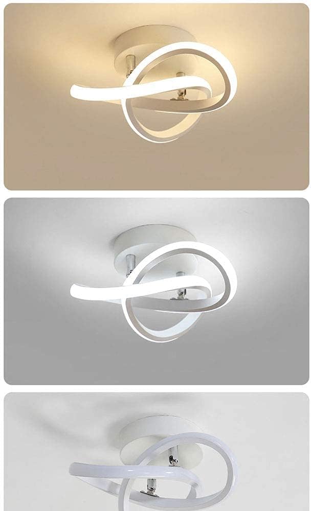 minfair Modern LED Ceiling Light – Round Geometry. 18W. 24cm Diameter