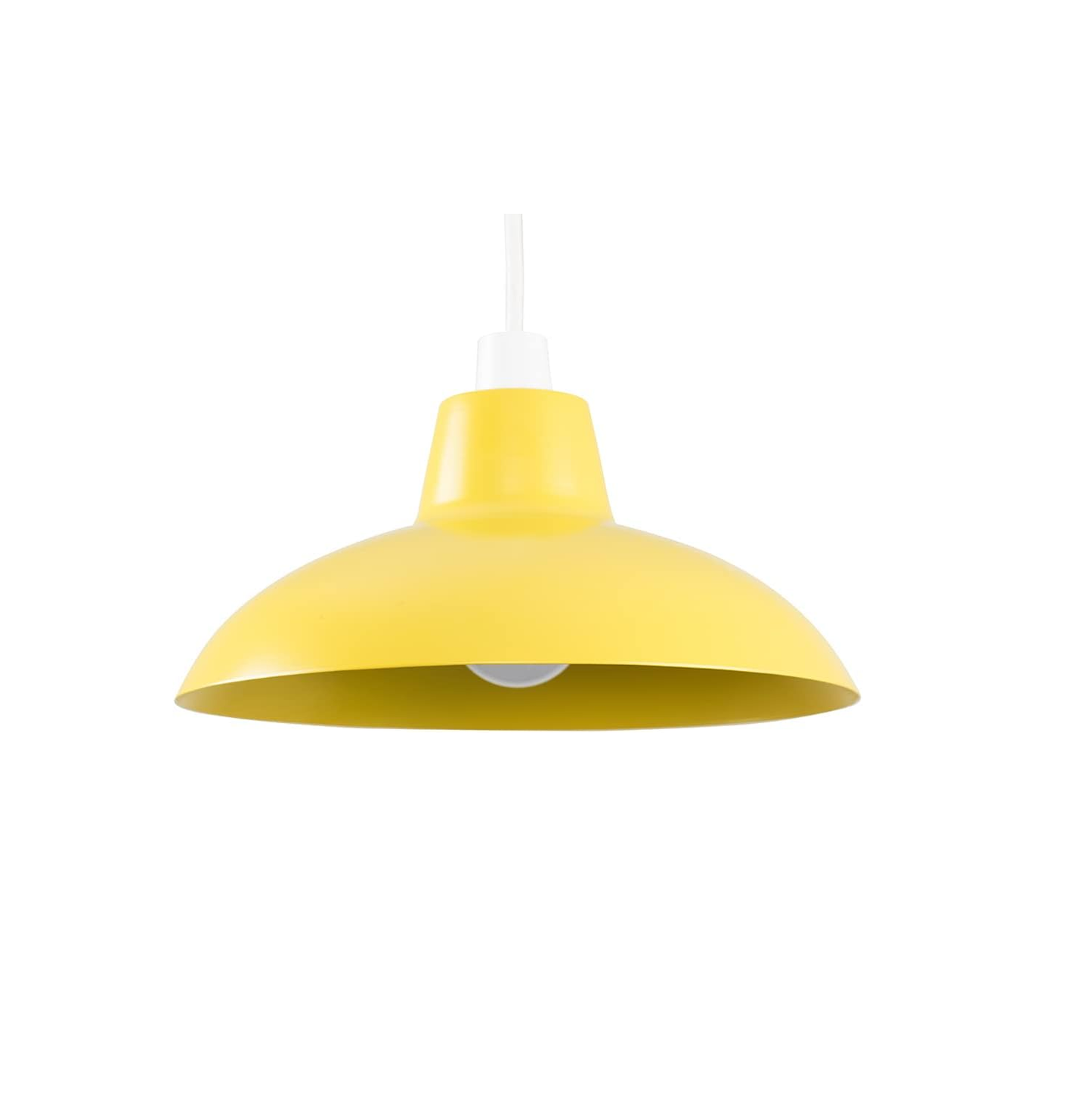 Retro-Style Matte Black Metal Ceiling Light Shade | Pendant Lighting. Home Décor & Home Improvement Essential