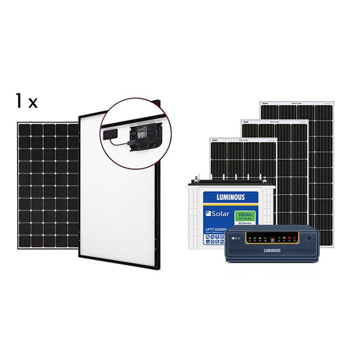 (Solar Ready) - Loom Solar 800 watt Hybrid Solar System