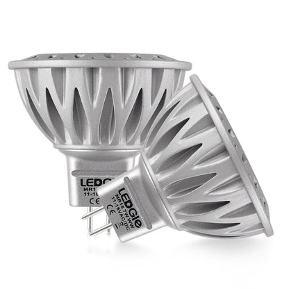 5 Pack 7W GU5.3 Warm White LED Spotlight Bulbs Set