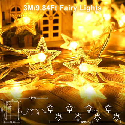 Star String Fairy Lights
