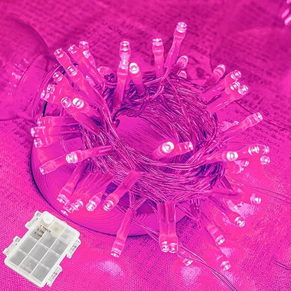 Pink Valentine's Day Fairy Lights
