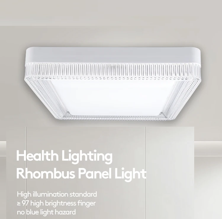 Flush Mount Square Panel Ceiling Light