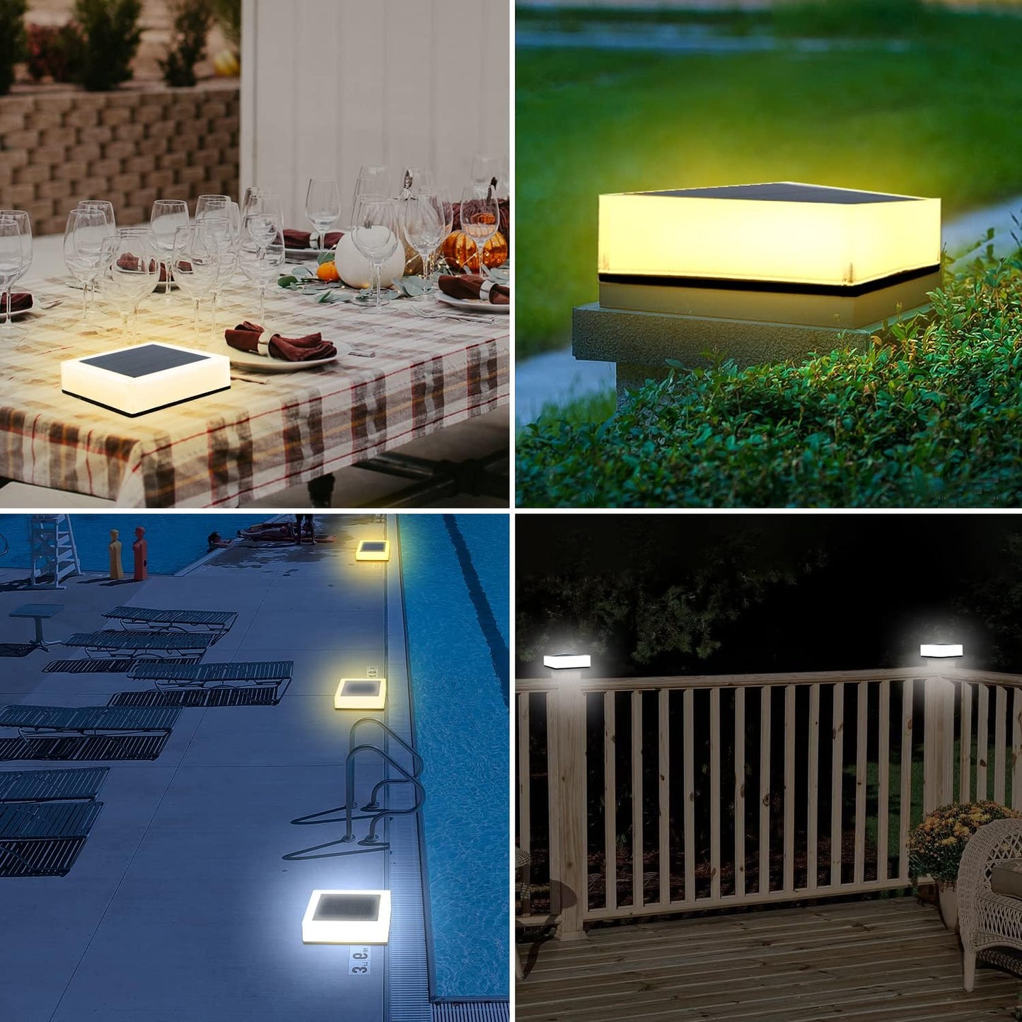 Lampe solaire a poser LED