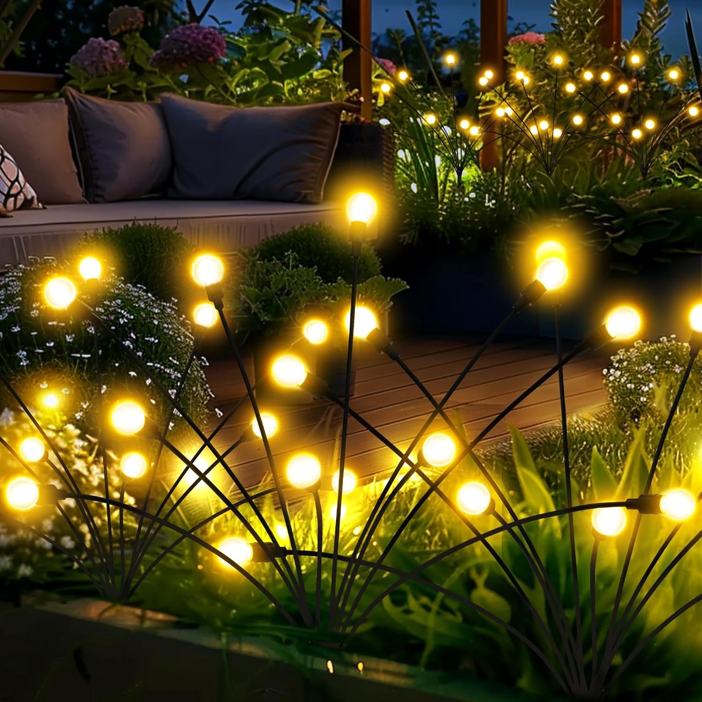 60 LED Garden Pot Lights