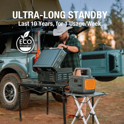 Jackery Explorer 1000 Pro Portable Power Station - Solar Generator with 1002Wh. 2x100W PD Ports & 800W Input. 1.8H to Full Charge. Compatible with SolarSagas. for Outdoor RV. Camping. Emergencies | Best Solar