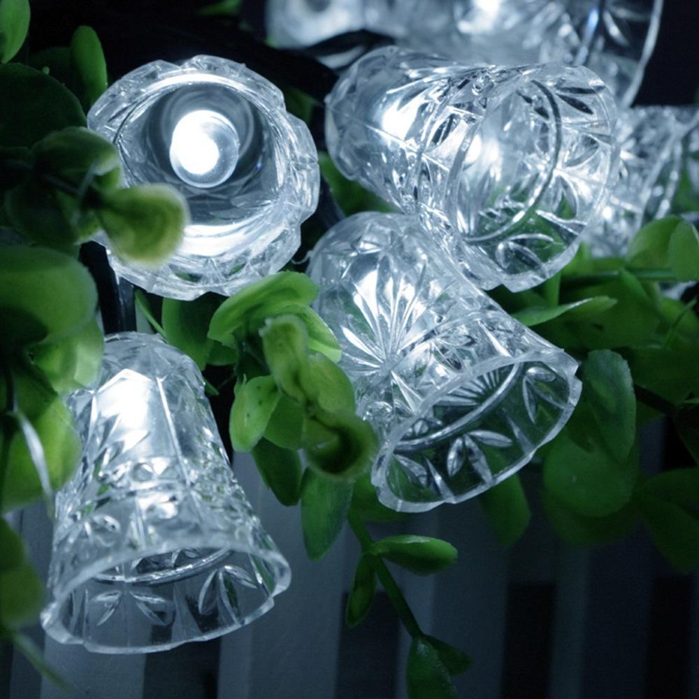 Guirlande Solaire 30 Cloche de Noel Multi-colore