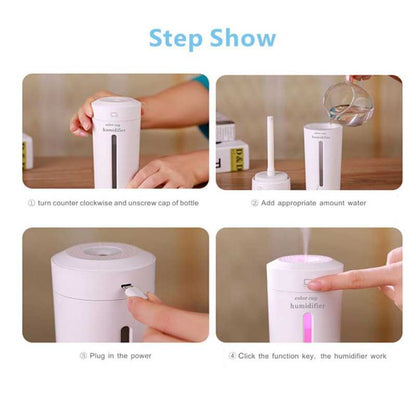 230ml Portable Cool Mist Car Humidifiers