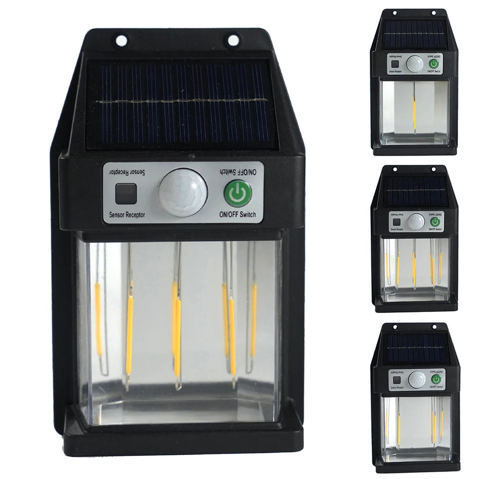 Solar Sensor Wall Light Outdoor. IP65 Waterproof Wall Light