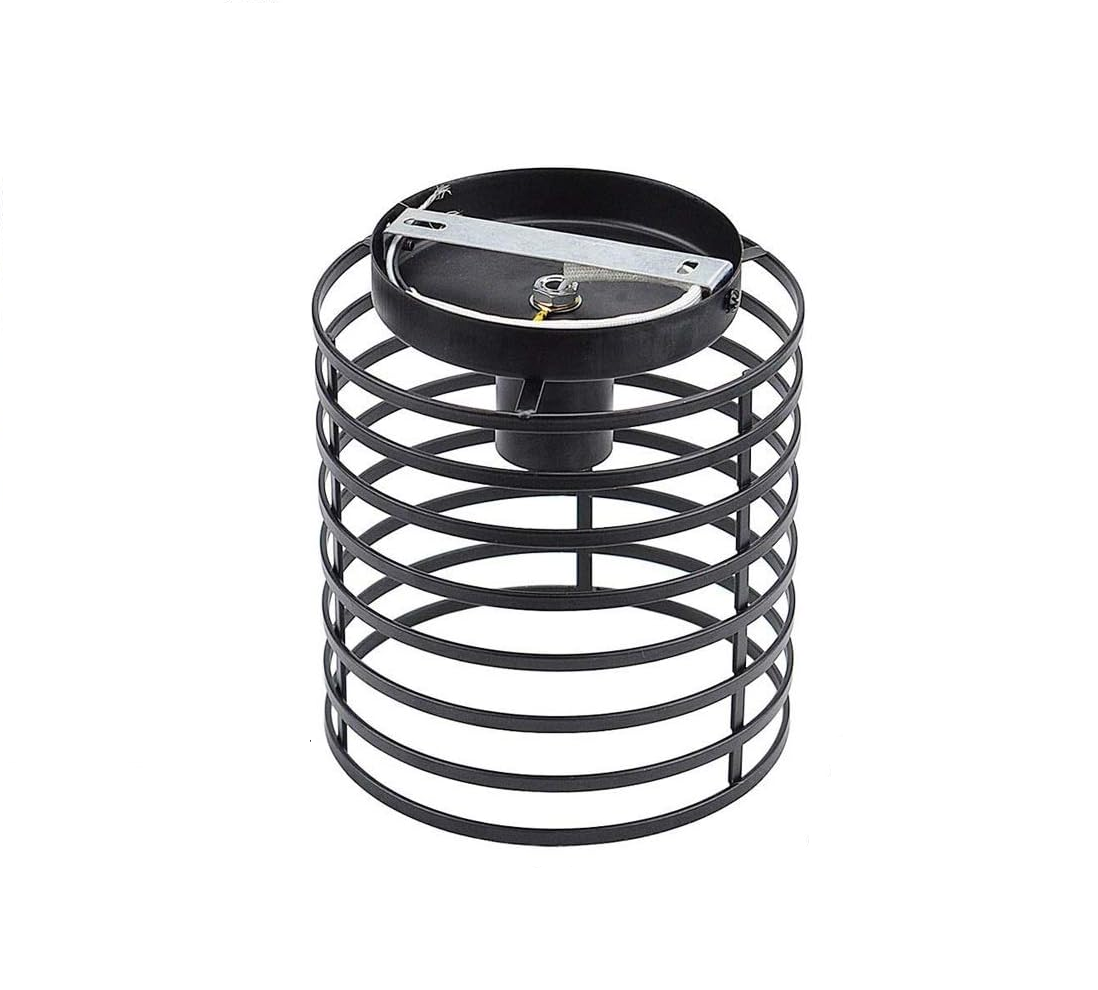 Vintage Basket Cage Metal Ceiling Light
