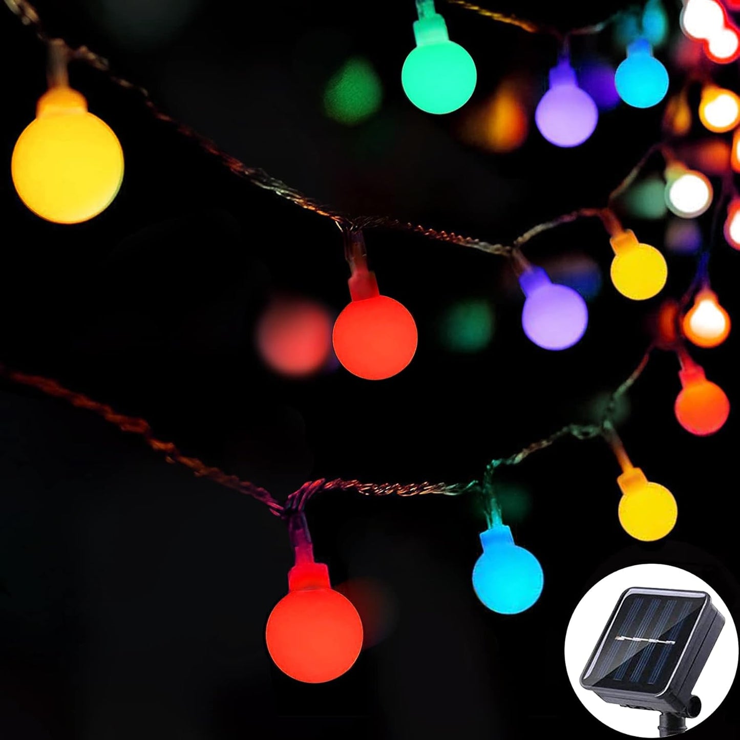 60 LED Solar Fairy Lights