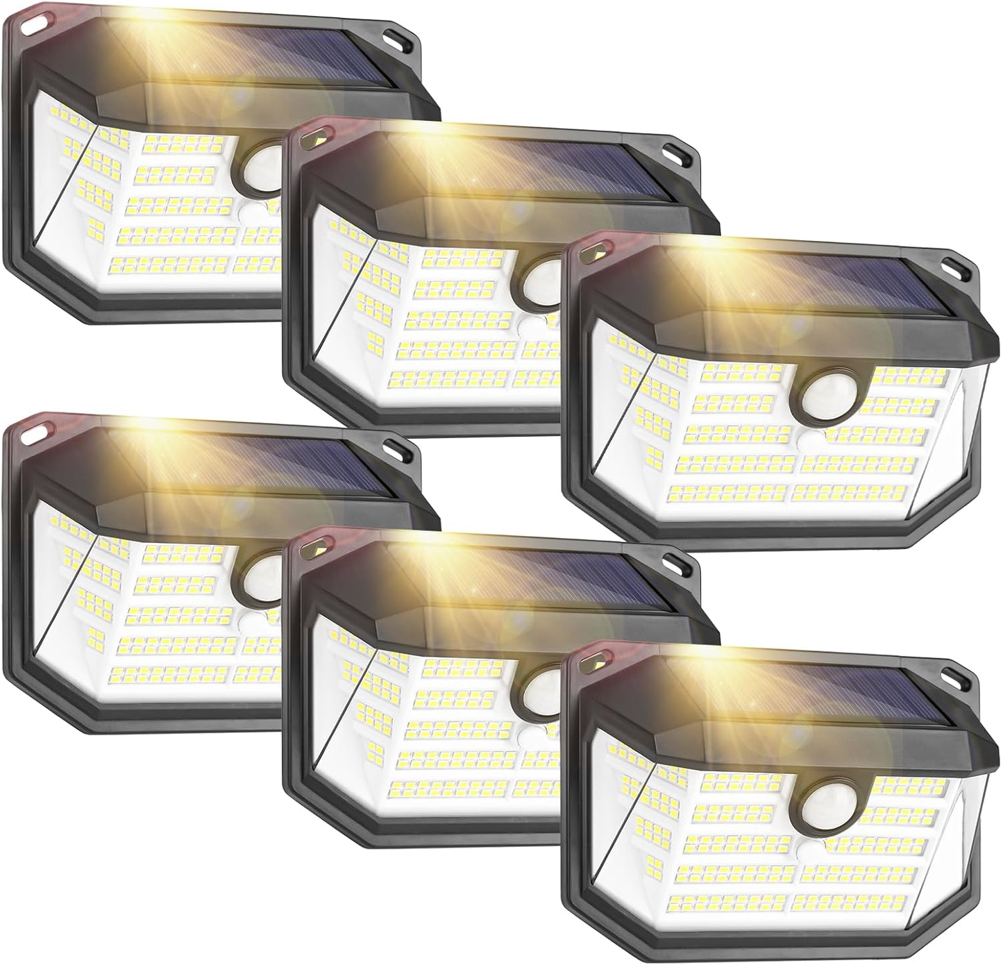 LED Solar Wall Lights 2 Pack
