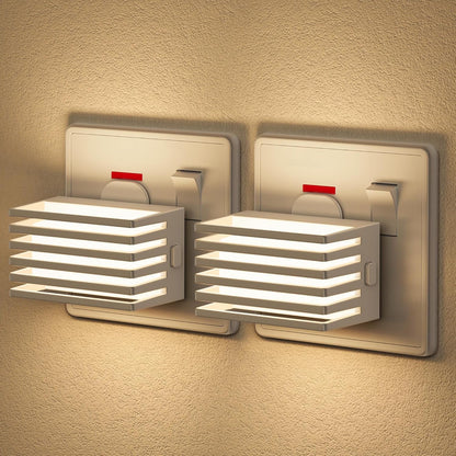 Plug-in Motion Sensor Night Light. 3000K Warm White