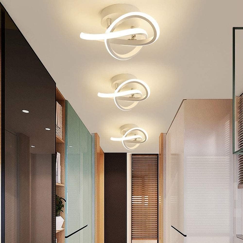 minfair Modern LED Ceiling Light – Round Geometry. 18W. 24cm Diameter